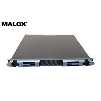 MALOX DA17K4 Profesyonel 4 Kanallı 4 Metal Güç Amplifikatörü 4x3000W Köprülenmiş D Sınıfı Alüminyum Panelli Turne ve Kiralama İçin