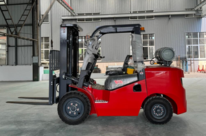 SHUNCHA Alta calidad precio bajo 2.5ton capacidad de carga 4,5 metros EPA <span class=keywords><strong>NISSAN</strong></span> K25 motor gasolina LPG carretilla elevadora - Product Image 5