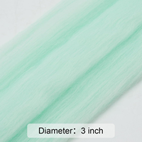 Laine Roving 3.5oz Vert Feutrage Laine-Idéal pour le feutrage à l'aiguille, le feutrage humide, le bricolage à la main | Fil épais en fibre de laine mélangée