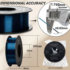 Filament d'impression 3D PLA Soie Bicolore de Haute Qualité 1,75 mm 1 KG – Vente Directe Usine Tinmorry - Product Image 3