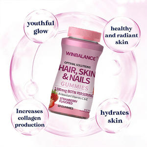 ไบโอตินและคอลลาเจนแบบกัมมี่สำหรับบำรุง<span class=keywords><strong>ผม</strong></span> ผิว และเล็บ - วิตามินเสริมแบบไม่มีน้ำตาล (ฉลากสินค้าส่วนตัว) - Product Image 3