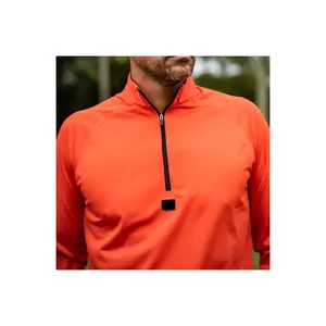 Logo personnalisé Durable 1/4 Zip Pullover Golf Custom Zip Up Hoodie Sweatshirts Solide Zip Collar Mens Golf Pullover