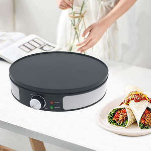 Crêpière Électrique Rotative 2-en-1 de Haute Qualité avec Plaques Réversibles Antiadhésives Amovibles pour Crêpes et Plats Grillés - Product Image 4