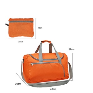 Sac de voyage personnalisé grande capacité avec compartiment à chaussures, sac de sport pour hommes, style décontracté, doublure en polyester - Product Image 2