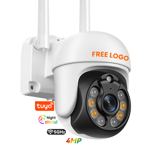 2K tuya 4MP HD 360 độ đêm màn hình độ nét cao không dây CCTV Camera An Ninh với Built-in còi báo động Mini bên ngoài ip wifi - Product Image 1