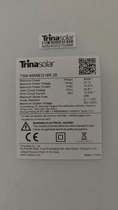 Panel Solar Trina Neg18R.28 475W 480W 490W 495W 500W 505W, Módulo Solar Monofacial de Doble Vidrio con Precio de Fábrica - Product Image 5