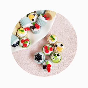 Modè<span class=keywords><strong>les</strong></span> miniatures en résine <span class=keywords><strong>de</strong></span> gâteau <span class=keywords><strong>de</strong></span> nourriture <span class=keywords><strong>de</strong></span> simulation <span class=keywords><strong>de</strong></span> 16*18mm pour l'approvisionnement <span class=keywords><strong>de</strong></span> <span class=keywords><strong>dessert</strong></span> <span class=keywords><strong>de</strong></span> maison <span class=keywords><strong>de</strong></span> poupée - Product Image 6
