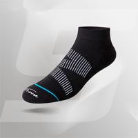 Chaussettes de sport élastiques en nylon pour hommes, taille unique, confortables, antidérapantes, invisibles, pour l'entraînement et la marche