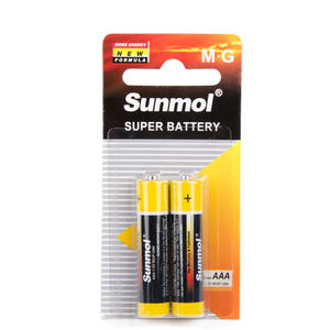 Sunmol 1.5v r03 um-4 aaa karbon kuru pil için uzaktan kumanda çocuk oyuncakları - Product Image 5