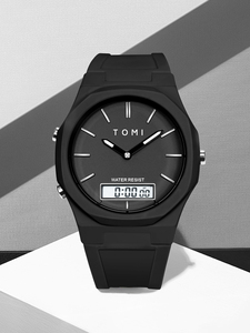 Reloj Digital Electrónico de Moda a Prueba de Agua al por Mayor para Hombre, Reloj Deportivo de Alta Calidad con Fecha Automática y Correa de Plástico - Product Image 2