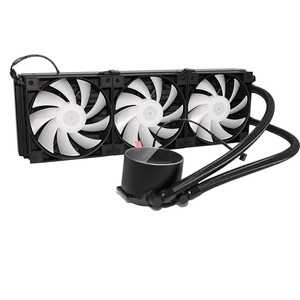 Radiador de agua negro Manmu OEM, Enfriador de líquido Rgb 360mm Argb con bomba de Control Pwm de alta eficiencia, ventilador de refrigeración por agua - Product Image 5