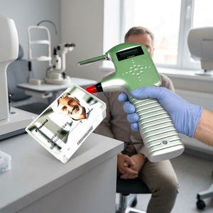 Tonometro Portatile per la Pressione Oculare, Misuratore IOP Palmare, Misurazione Indolore per Uso Ospedaliero e Clinico fa800 - Product Image 2
