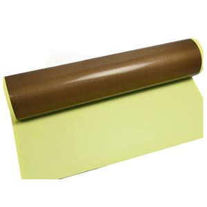 Tissu tissé en fibre de verre <span class=keywords><strong>PTFE</strong></span> résistant aux hautes températures, surface antiadhésive, tissu en fibre de verre enduit de <span class=keywords><strong>PTFE</strong></span> pour couverture de presse à chaud - Product Image 4