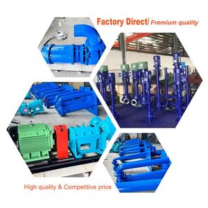 High Head Vertical Slurry Pump <b>Clog</b>-Free Centrifugal Alloy Pump for Mining Applications 2kw Power for Mud and Sand Pumping - Product Image 3
