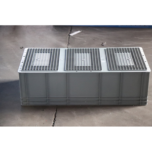 Liku Chất lượng cao 1000*400*340 mét PP chất liệu rắn kho lưu trữ hộp nhựa thùng cho di chuyển và lưu trữ - Product Image 3