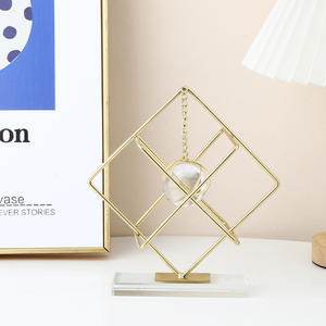 Mueble de <span class=keywords><strong>TV</strong></span> Moderno de Diseño <span class=keywords><strong>Simple</strong></span> para Sala de Estar, Mueble para Vinos, Decoración de Oficina y Hogar, Adornos Geométricos Pequeños de Hierro Estilo Nórdico - Product Image 3