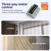Module de relais intelligent Tuya WiFi Zigbee 6 canaux pour système SAAS hôtelier, module d'alimentation à faible courant à nœud sec pour contrôle marche/arrêt