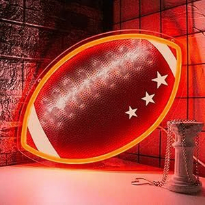 Letrero de Neón LED Personalizado con Logotipo de Tienda de Rugby, Letrero de Neón LED para Decoración de Sala de Estar, Venta al por Mayor de Fábrica con Impresión UV - Product Image 1