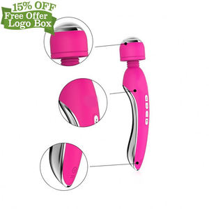 Ücretsiz özel kutu-<span class=keywords><strong>2</strong></span> güçlü motorlar Usb şarj edilebilir değnek darbeli masaj aleti Av sopa vibratör yetişkin seks oyuncakları kadın için - Product Image 2