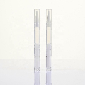 Empty Cuticle Oil Pen Brush Tip Applicator Lip <b>Gloss</b> 2ml 3ml Twist Cosmetic <b>Clear</b> Empty Nail Polish Cuticle Oil Pen - Product Image 3
