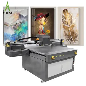 Impressora digital de madeira de grande formato Tapete Acrílico Foto LED 1313 Máquina de Impressão