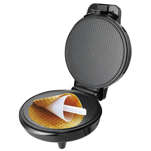 Machine à gaufres électriques 1000W, machine à rouleaux d'œufs et crêpes double face antiadhésive, appareil à cornets de crème glacée pour la cuisine domestique - Product Image 1