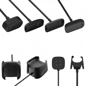 Cable de Carga Rápida Magnético <span class=keywords><strong>Universal</strong></span> para Fitbit Inspire <span class=keywords><strong>2</strong></span>/3/ACE3, HR/Ace2/Versa 1/<span class=keywords><strong>2</strong></span>/Lite, <span class=keywords><strong>Cargador</strong></span> Duradero de PVC de <span class=keywords><strong>2</strong></span>/4 <span class=keywords><strong>Pines</strong></span> - Product Image 1