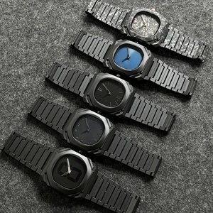 Fashion Luxury <b>Gift</b> <b>Box</b> Arabic Numerals Quartz Watch Ultra-thin Large Dial Quartz Watch Plastic Waterproof Men's Watch - Product Image 6