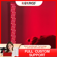 Équipement de fitness et de bien-être ILUXRED, panneau de luminothérapie rouge à 140 LED, utilisation portable à domicile