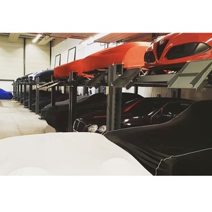Sistema de Elevación de Autos de 4 Postes, Futurista y de Lujo, para Galería de Autos de Colección Premium - Product Image 3
