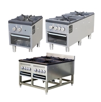 Cuisinière à gaz commerciale certifiée CE ETL, à poser sur comptoir, au propane/gaz naturel, pour la restauration et les services alimentaires