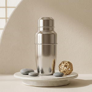 Shaker à cocktails en acier inoxydable de qualité supérieure, design classique en trois parties, étanche, outil de bar durable pour la maison et les bars - Product Image 1