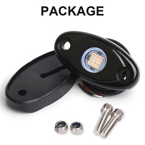 OVOVS 4x4 <span class=keywords><strong>Led</strong></span> Pod Violet Neon Underglow Light 9W Single Pod <span class=keywords><strong>Led</strong></span> Rock Light <span class=keywords><strong>pour</strong></span> Off-Road ATV UTV Truck - Product Image 5