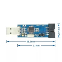 Programmeur AVR 51 ISP USBASP, Téléchargeur USBISP, Câble de téléchargement USBISP