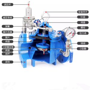 Válvula de Retención de Acero Fundido de Alta Eficiencia y Estabilidad para Reducción y Estabilización de Presión de Agua con Potencia Hidráulica para Sistemas de Tuberías - Product Image 6