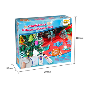 Molde de Silicona Personalizado para Resina, Kit de Molde para Posavasos Navideños, Diseña el Tuyo Propio - Product Image 2