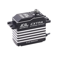 AGFRC A81BHS 35KG Alto Torque 0.075S Ultra Velocidad Programable Sin Escobillas Metálico CNC Digital RC Piezas de Avión RC para Niños y Niñas