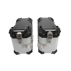 ユニバーサルバイク用サイドパニア 28L 35L アルミ合金製 防水 耐衝撃 収納ラゲッジボックス 卸売 - Product Image 4