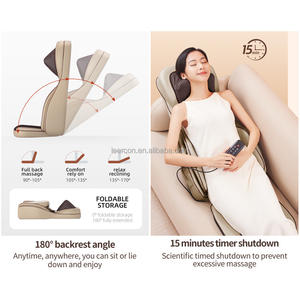 Coussin <span class=keywords><strong>de</strong></span> <span class=keywords><strong>massage</strong></span> électrique pour <span class=keywords><strong>siège</strong></span> <span class=keywords><strong>de</strong></span> voiture Leercon avec airbags pour les fesses, vibrations, <span class=keywords><strong>massage</strong></span> des hanches, coussin cervical lombaire - Product Image 5