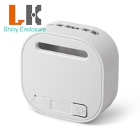 Casing Plastik Saklar Kontrol Ganda Pintar WiFi Tuya 49*23*48mm, Modifikasi Relay WiFi Tersembunyi, Cangkang Plastik ABS