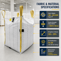 Câble de mise à la terre antistatique de type C pour sacs jumbo conducteurs de 2 tonnes, usage intensif, pour l'industrie chimique et des poudres - Prix de gros