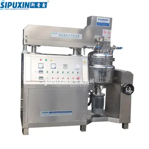 SPX 50L Cosmetic Lotion Cream Skincare Vacuum Homogenizer Mixing Emulsifying Machine