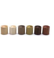 Diffuseur d'huiles essentielles de luxe en bois massif naturel, mini diffuseur d'aromathérapie cylindrique pour la maison et la voiture