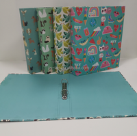 Carpeta de Archivos Kraft con Impresión Personalizada, Carpeta de Anillas para Oficina