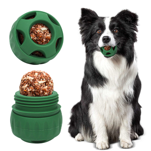 Pelota <span class=keywords><strong>de</strong></span> Juguete Interactiva <span class=keywords><strong>de</strong></span> Silicona para Perros, Duradera, para Alimentación Lenta, Entrenamiento, Masticación, Dispensador <span class=keywords><strong>de</strong></span> Golosinas Congeladas, Juguete <span class=keywords><strong>de</strong></span> Rompecabezas - Product Image 1