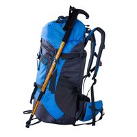 Sac à dos de randonnée imperméable en polyester/modal, grande capacité 70L, sac de voyage unisexe