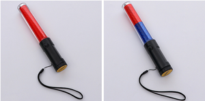 ホイッスル付き390mmレッド & ビュール<span class=keywords><strong>LED</strong></span>トラフィックバトンライト - Product Image 3