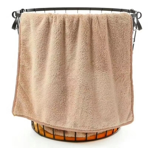 2021 personnalisé tissé séchage rapide organique absorbant Turban sèche-<span class=keywords><strong>cheveux</strong></span> <span class=keywords><strong>serviette</strong></span> corail velours carré visage bain essuie-mains Style uni - Product Image 1