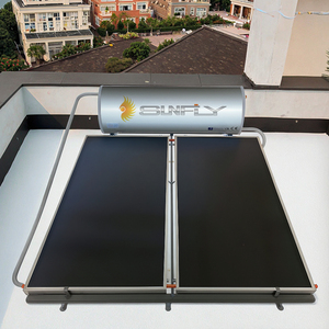 Chaudière <span class=keywords><strong>solaire</strong></span> plaque plate émaillée réservoir 200L haute pression résistant à la corrosion économe en énergie <span class=keywords><strong>chauffage</strong></span> <span class=keywords><strong>solaire</strong></span> domestique - Product Image 1