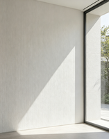 Panneaux de pierre flexibles blanc mat avec finition rainurée ultra fine, imperméables, feuilles murales en argile MCM